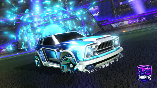 A Rocket League car design from Alfiebud