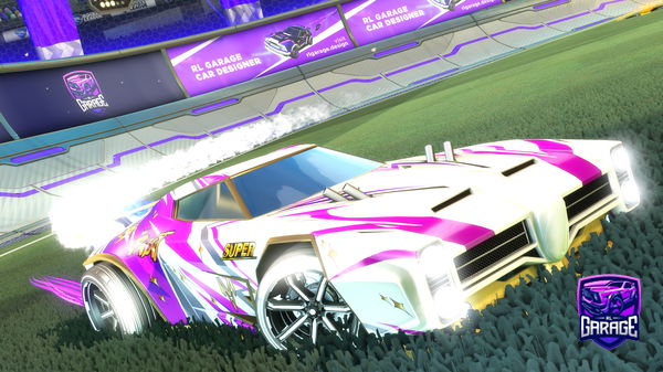 A Rocket League car design from TrickyTeK