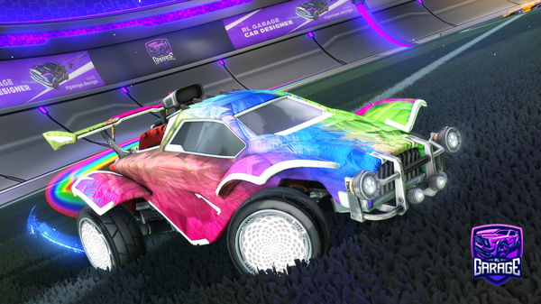 A Rocket League car design from mypsnRiftyJAMES