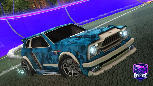 A Rocket League car design from AtrainNavy04