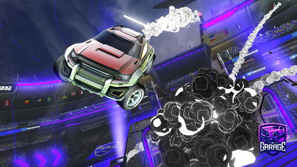 A Rocket League car design from Dinnerbone_69