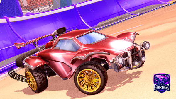 A Rocket League car design from mirotvorets