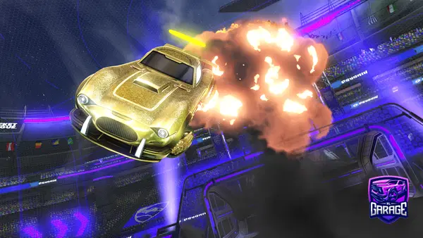 A Rocket League car design from Cristian210703