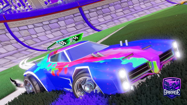 A Rocket League car design from jjyvn