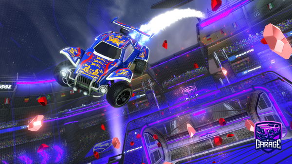 A Rocket League car design from Osthyvel