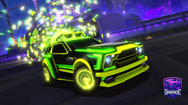 A Rocket League car design from Pepelicho