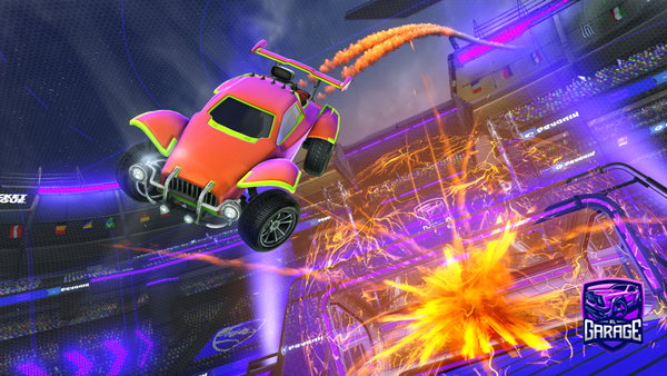 A Rocket League car design from Tb0nE6