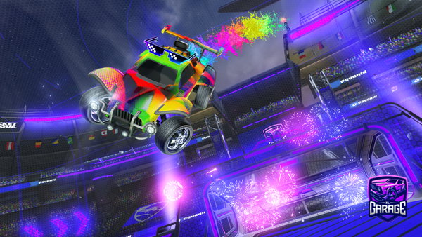 A Rocket League car design from ImACheetah