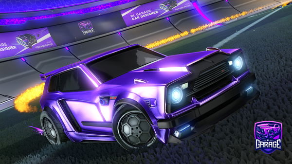 A Rocket League car design from um_ok_sure