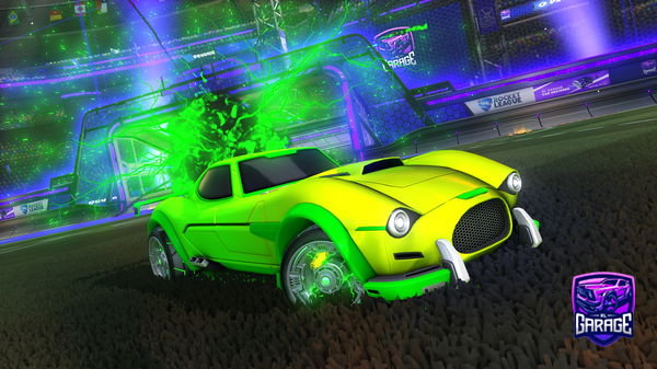 A Rocket League car design from SeeMyDescriptionPlz