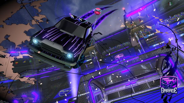 A Rocket League car design from DeathCarter2