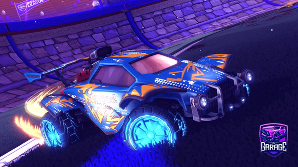 A Rocket League car design from RaXiPi
