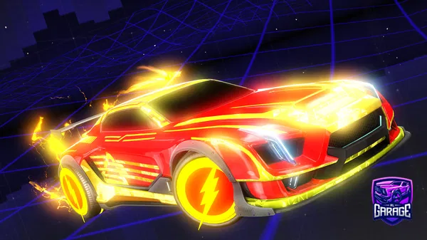 A Rocket League car design from VOIDED_MATRIX