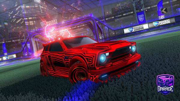 A Rocket League car design from instanthit