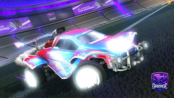 A Rocket League car design from TM36_ULTRA