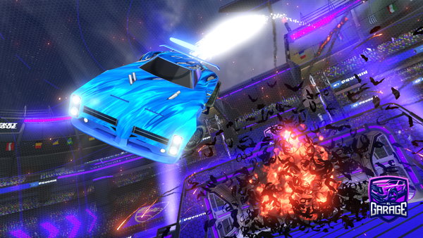 A Rocket League car design from damo191619