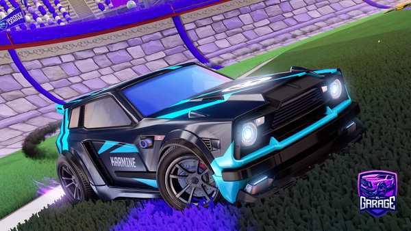 A Rocket League car design from canela13