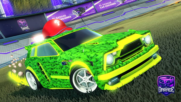 A Rocket League car design from KeithBreezy0688
