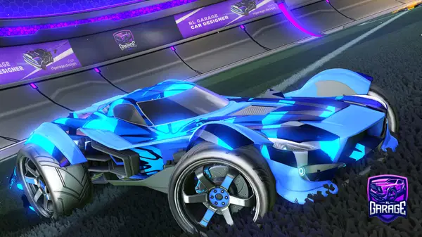 A Rocket League car design from zaddation