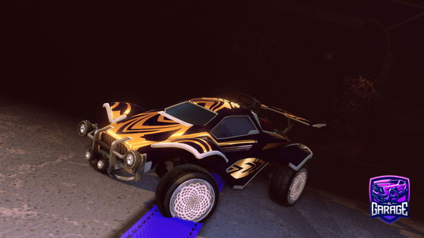 A Rocket League car design from HUMBLE3103