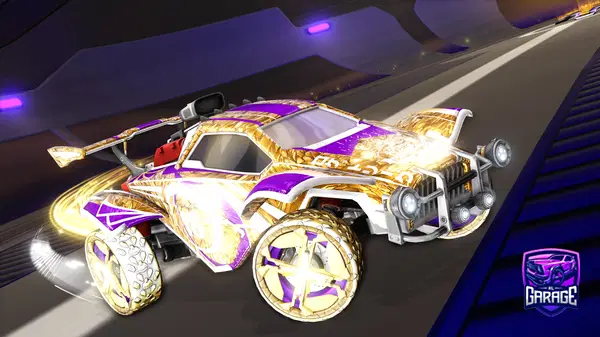 A Rocket League car design from Polar-Ray