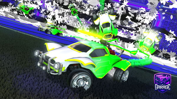 A Rocket League car design from alberito