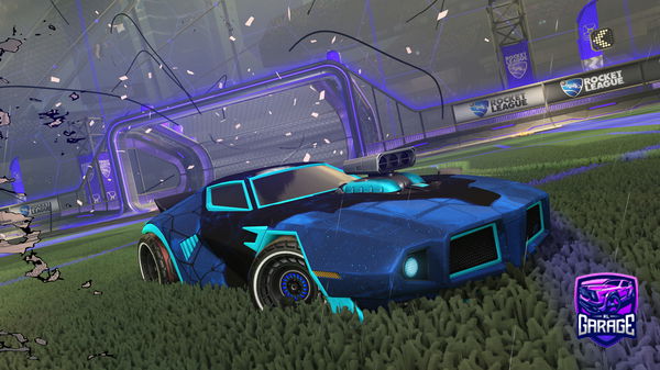 A Rocket League car design from FullWarrior