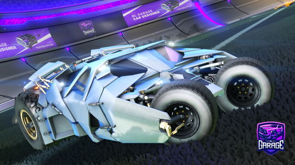 A Rocket League car design from Alanhakker