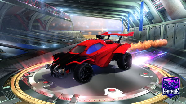 A Rocket League car design from Boom_RLYT