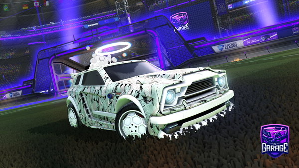 A Rocket League car design from El_mensajeros