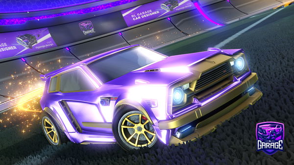 A Rocket League car design from Vaddi