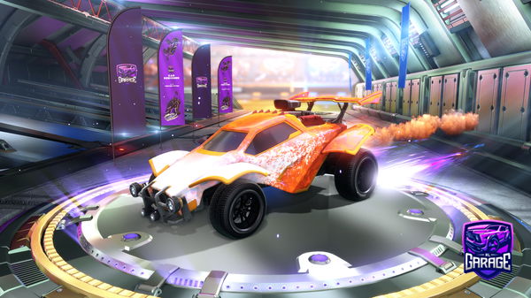 A Rocket League car design from Footbasketman