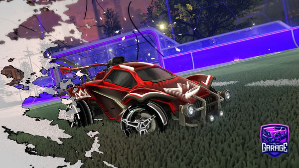 A Rocket League car design from SM_87