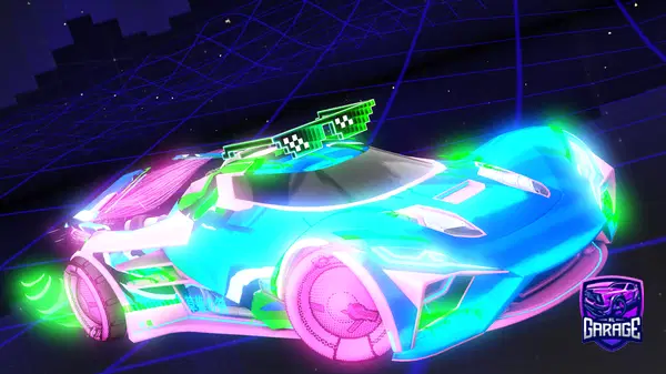 A Rocket League car design from Dylan2000YT