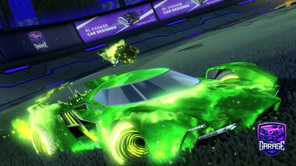 A Rocket League car design from ONYX-COMMANDER