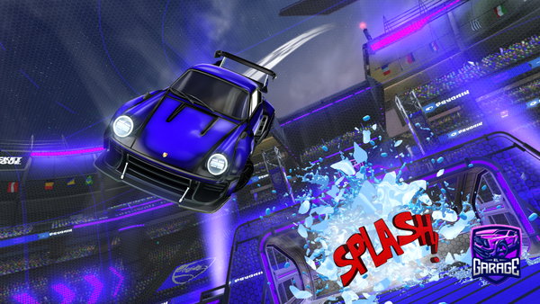 A Rocket League car design from kujokratos