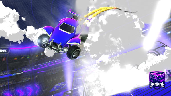 A Rocket League car design from FelT54