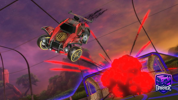 A Rocket League car design from Freekandel