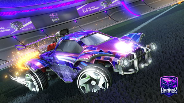 A Rocket League car design from Remytrade