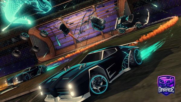 A Rocket League car design from BigDikkBoy