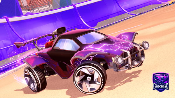 A Rocket League car design from Saiyzen999