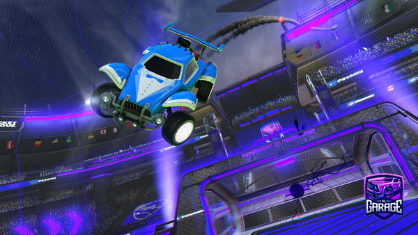 A Rocket League car design from kaos35