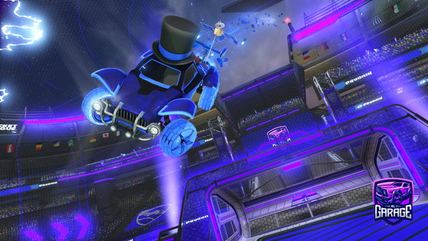 A Rocket League car design from MMgolonka37
