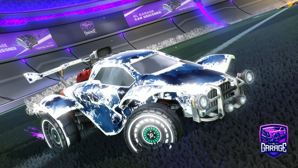 A Rocket League car design from VariousPancakes