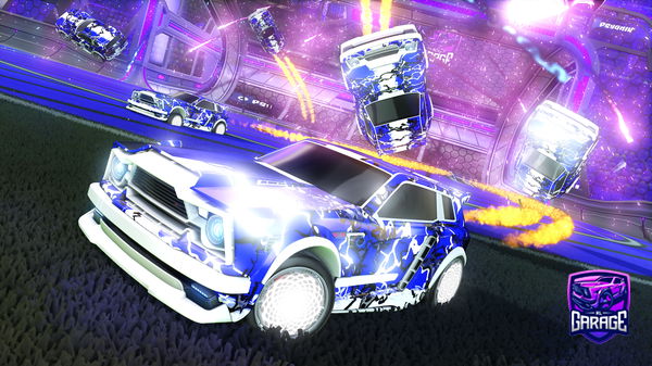 A Rocket League car design from Facutt