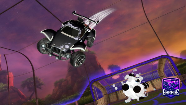 A Rocket League car design from Ntr0
