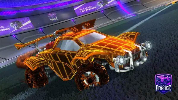 A Rocket League car design from NavidGamer087