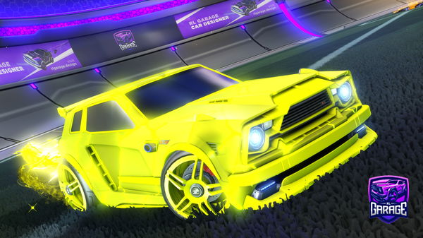 A Rocket League car design from MasterofUchihas