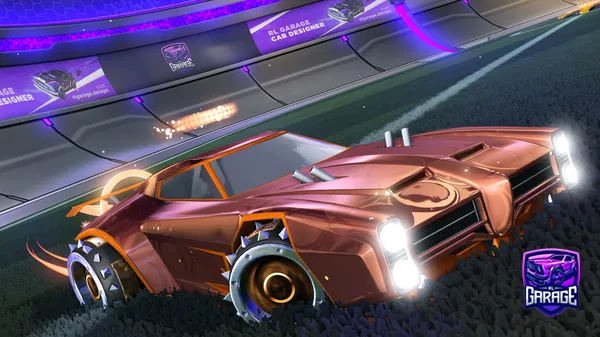 A Rocket League car design from DolnMag