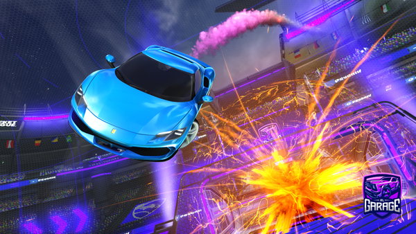 A Rocket League car design from trademan1515